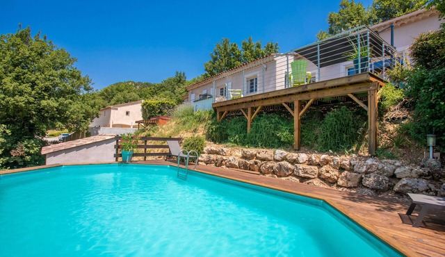 Villa 'Les Brés' with Lake View, Private Pool and Wi-Fi