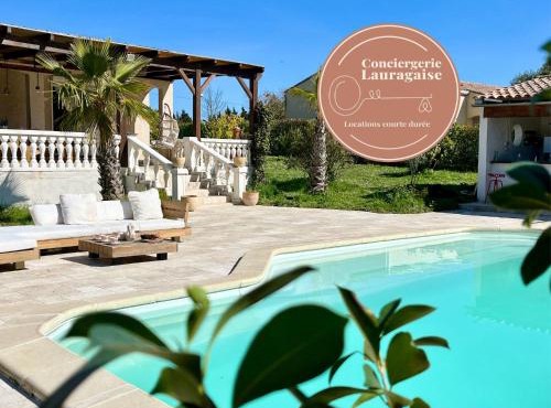 Villa les cigales - Paisible avec piscine