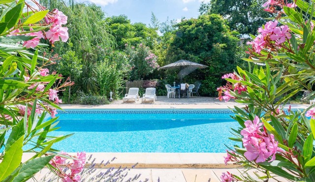 Villa Les Cigales – Holiday home in the Cévennes with fenced pool and lush garden