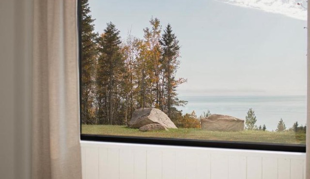Villa Les Flots: Breathtaking view of St Lawrence