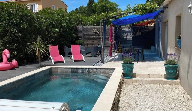Villa les Lauriers Roses heated pool 10 min Avignon