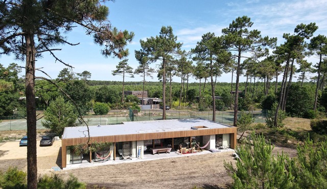 Villa Lina Contis between pines and ocean