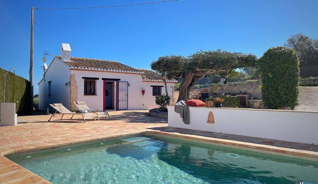 Villa LLAGRIMA Moraira Costa Blanca &ndash; Rustic, nature and swimming pool