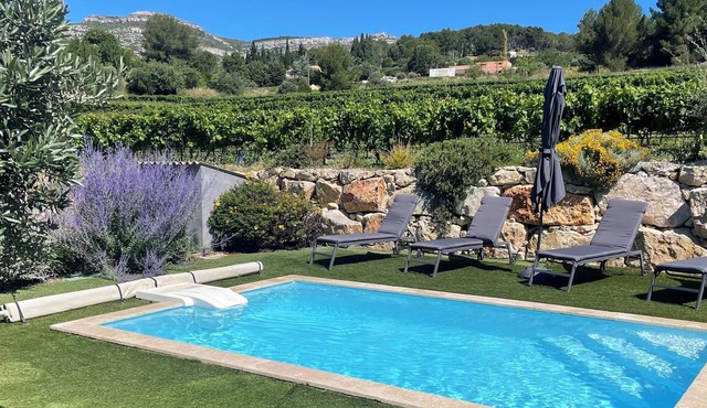 Villa located in the heart of Provence with private pool on 3 hectares.