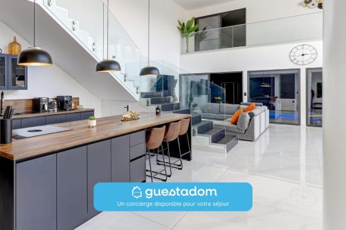 Villa Loft - Piscine - Fitness - Calme