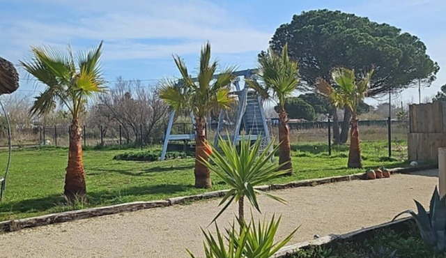 Villa Loucantou at Marseillan plage, between Sète and Agde