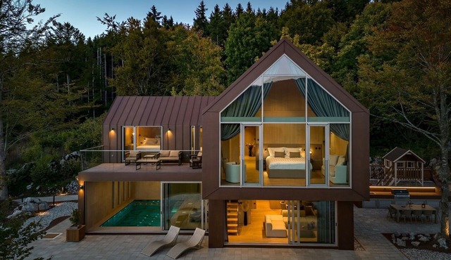 Villa Luiv Chalet with heated indoor pool