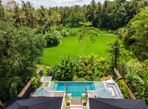 Villa LUV Villa de luxe à Ubud Vue rizières