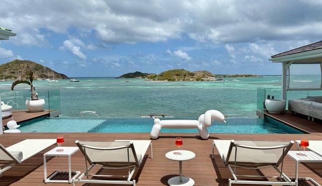 Villa luxe plage, piscine, canoë & salle de sport