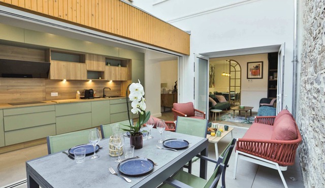 Villa luxueuse au pied de la plage