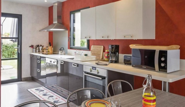 Villa-Luxury-Ensuite-Garden view-Villa de Vacances