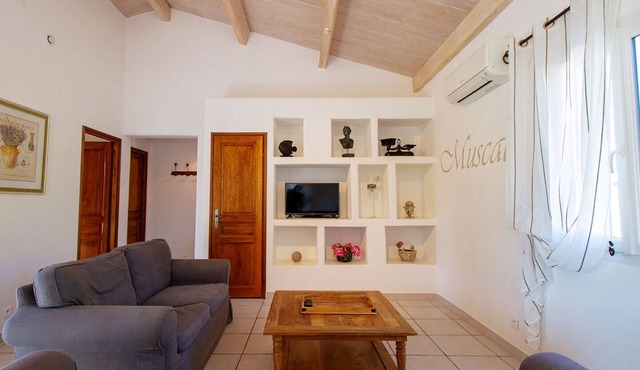 Villa Muscat - private terrace and garden