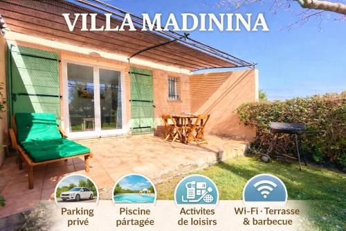Villa Madinina 4pers PISCINE TERRASSE BBQ