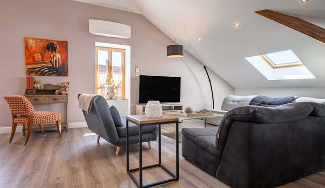Villa Maeva – Loft with Parking, Sauna & Fitness Room