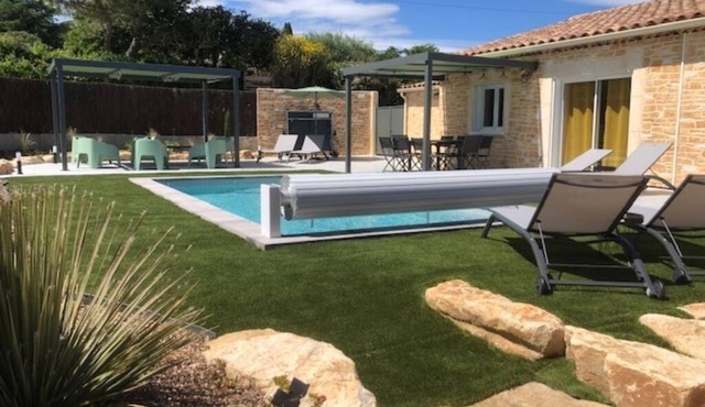 Villa Mapokia 2 Climatisée Avec Piscine Chauffée Privative Proche Uzès