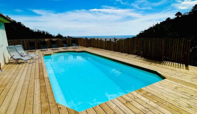 Villa Mare è Machja pool and sea view