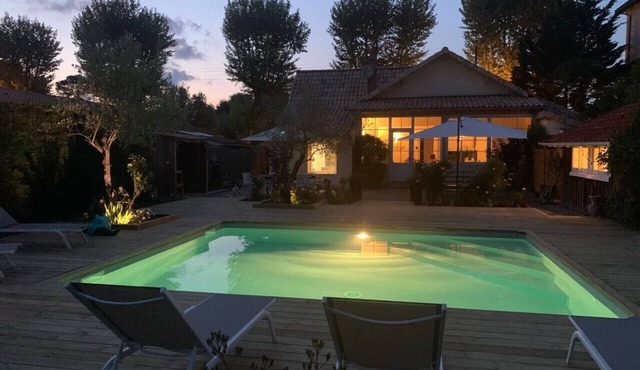 Villa Marguerite à Arès, Près du Bassin D'arcachon et de L'ocean