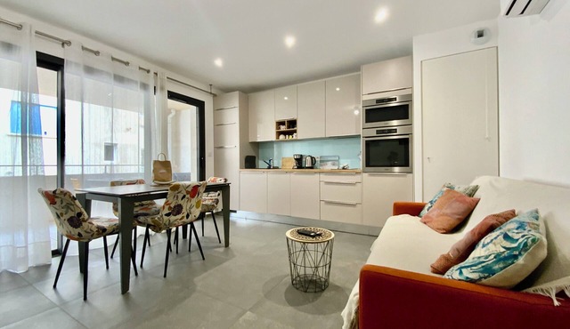 Villa Marie 2: Appartement tout confort climatisé 1 chambre proche plage