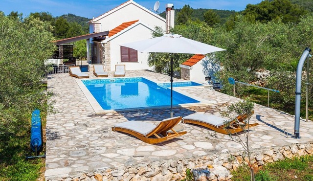 Villa Mariela in Korcula, heated pool