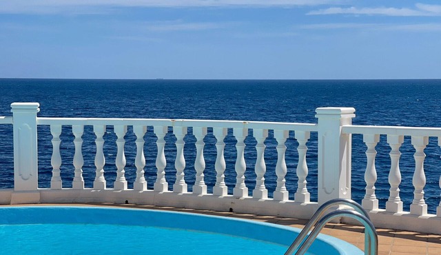 Villa MARINA BALADRAR Benissa – Frontline beach property with swimming pool and views
