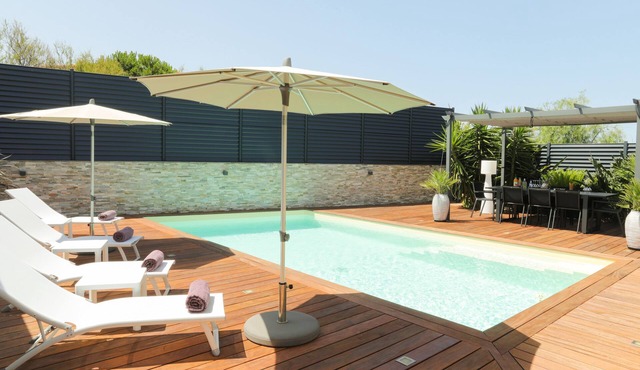 Villa Marine by the sea .