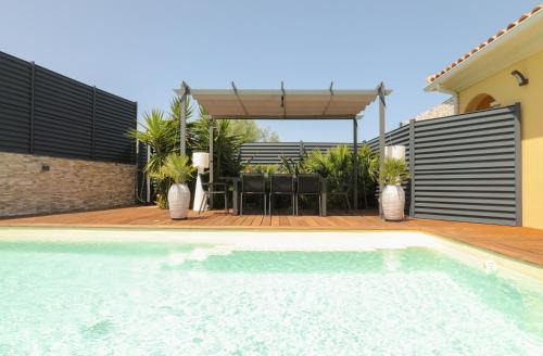 Villa Marine en bord de mer.