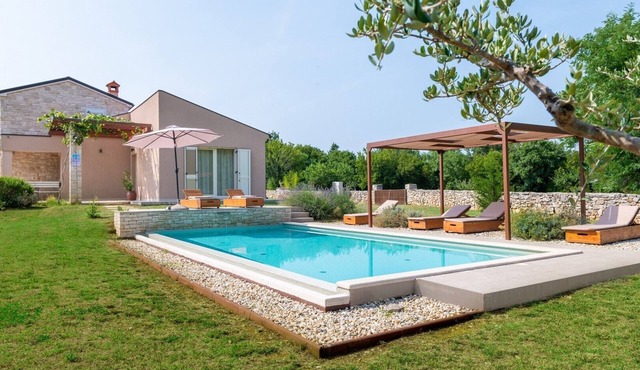 Villa Marten with Fenced Garden and Private Infinity Pool