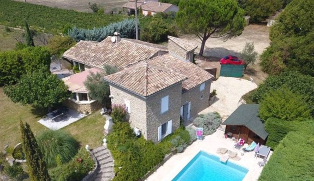 Villa 'Mas Des Anges' with Mountain View, Wi-Fi and Air Conditioning