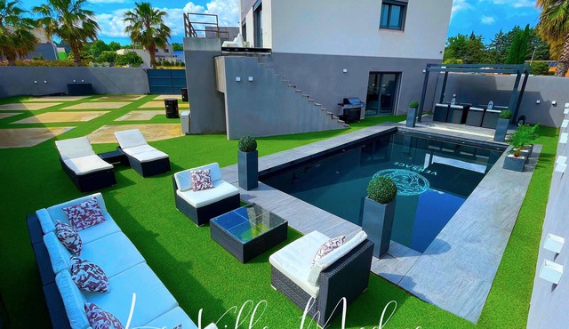 Villa Médusa, design and comfort close to the beach