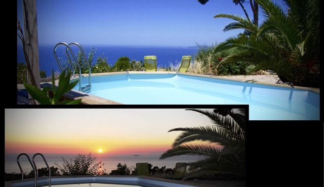 Villa Mer et Soleil Couchant, Calm and Paradisiac, Ideal for 2 families