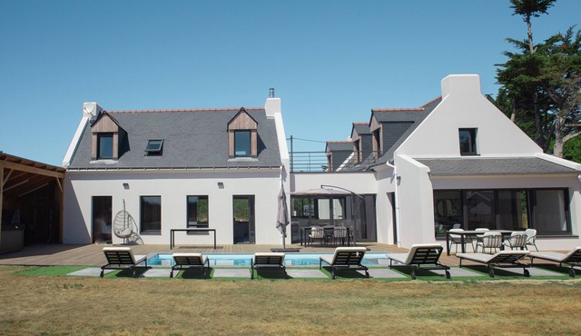 Villa Métairie, with its luxury amenities, is a unique property on the island.