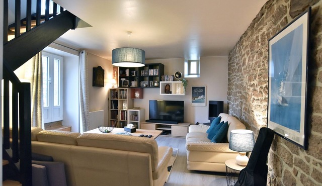 Villa Mi-Syl- Jolie maison en pierre à Quévert