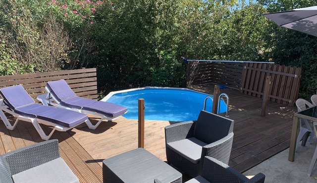 Villa Mimosas in the heart of Bessan