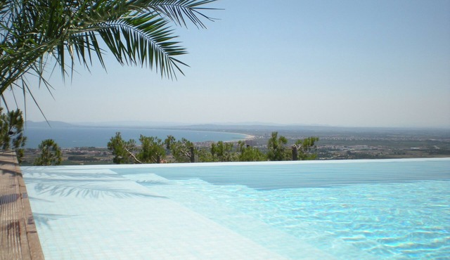 Villa Mirador Roses-panoramic sea/mountain view-10x4m pool-next to national park