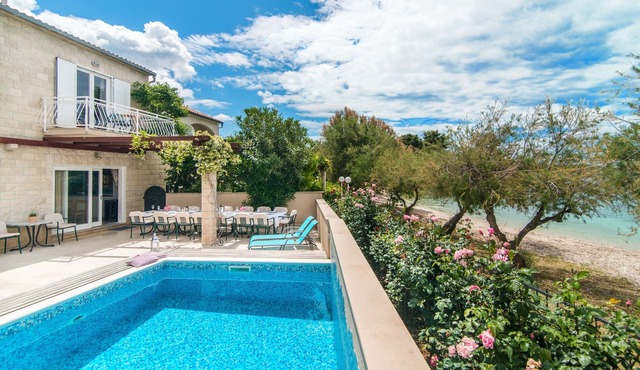 Villa Mirca direct on a beach - Sea view from your bed! Rented by local host
