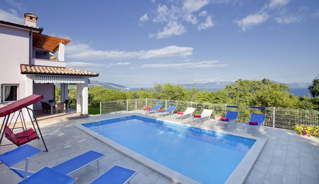 Villa Mirta * private pool, terrace with sea view, free WiFi, 1 km to the sea