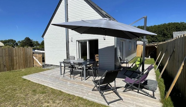 Villa moderne au calme, terrasse, jardin clos, à 500m de la plage de Kairon, proche commerces et loisirs - FR-1-361-372