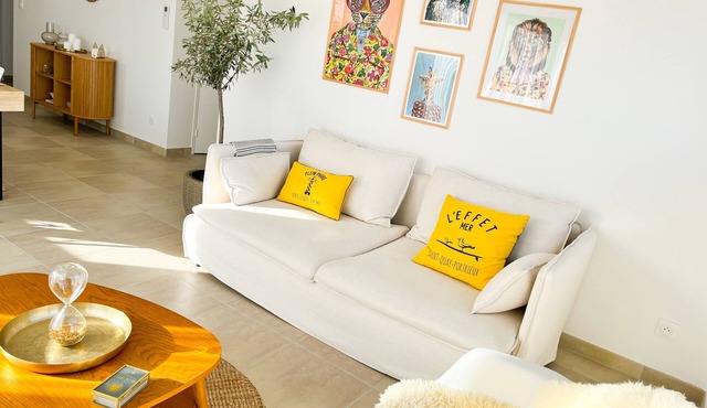 Villa "molène" vue mer et Jacuzzi à 500 m de la Plage