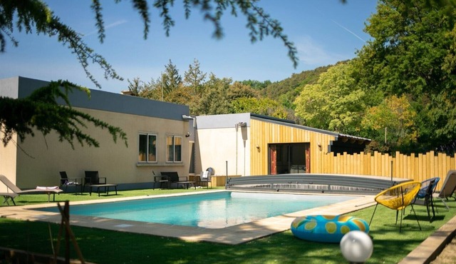 Villa Montplaisir 180 m²: Jacuzzi, Pool, 2000 m² Park
