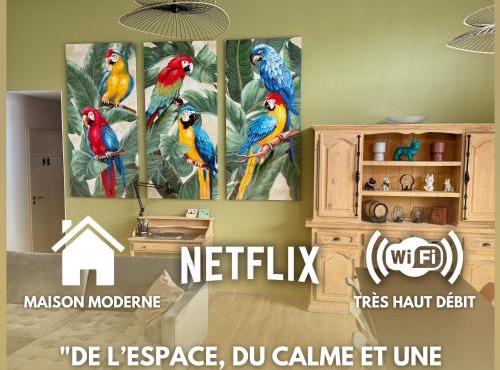 Villa Napoléni - Maison - Calme - Jardin - Parking