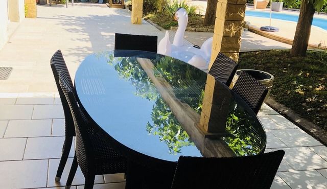 villa near the sea, and montpellier