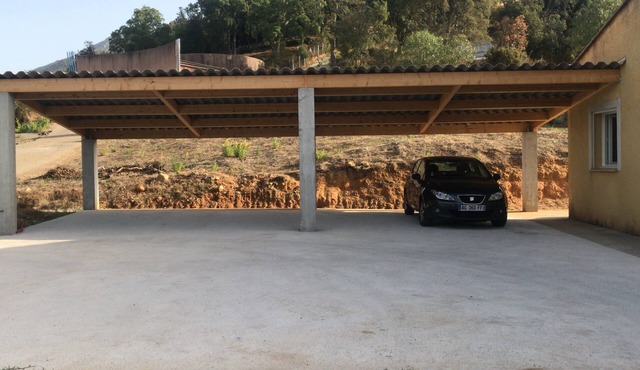 villa near Ajaccio with swimming pool in the heart of nature