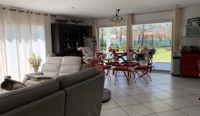 Villa near biscarrosse lake large garden