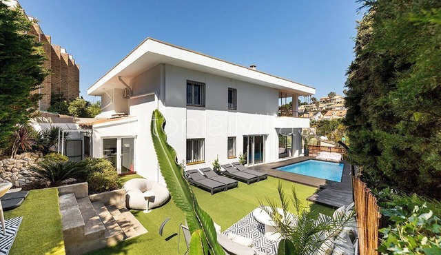 Villa Nessa by Utopia Villas-Sitges, Barcelona. Ideal for a family holiday.