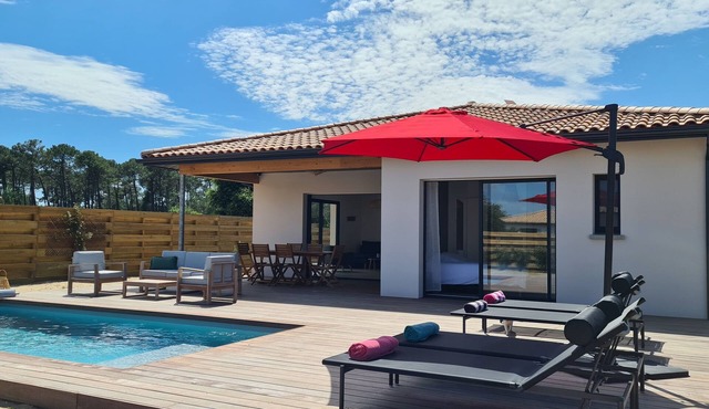 Villa Neuve Vendays Montalivet Vensac Océan à 10min de la mer et Marché à Pied