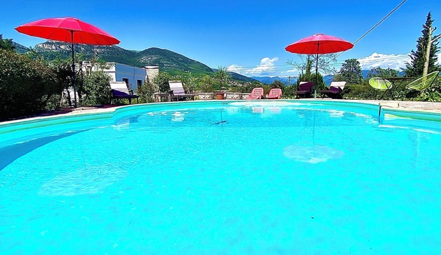 VILLA Nice Côte d'Azur private pool (downstairs)