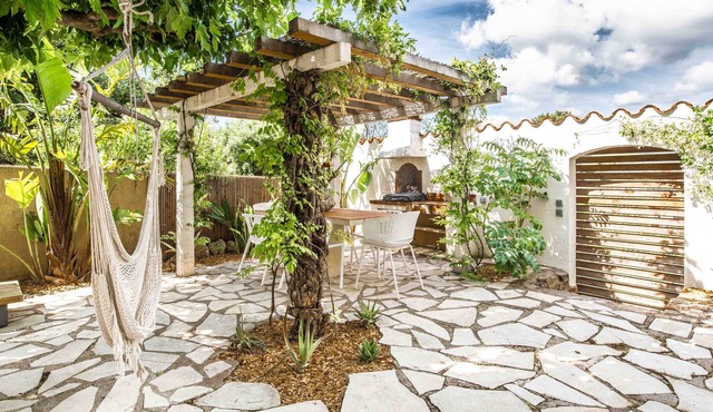 VILLA NONNA/90m2, 3 bedrooms, 50m2 terrace, griddle, free Wifi and Netflix