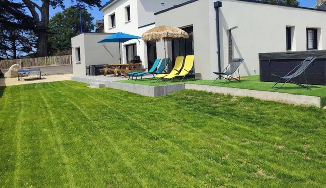 Villa Noz Vat Plouescat with SPA and near the sea