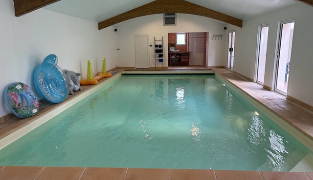 Villa O'Jard-Piscine intérieure-Prox Plage