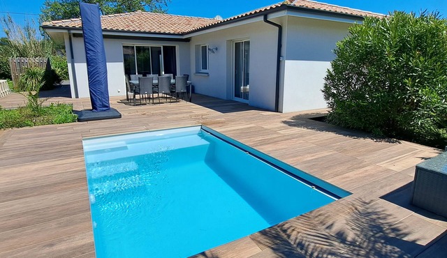 Villa Océan, 8 pers, heated pool, near the ocean